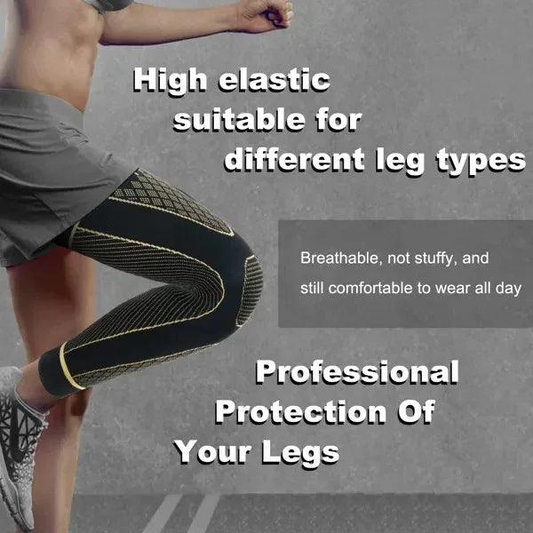 Copper Comfort Compression Knee Sleeves (2-Pack)