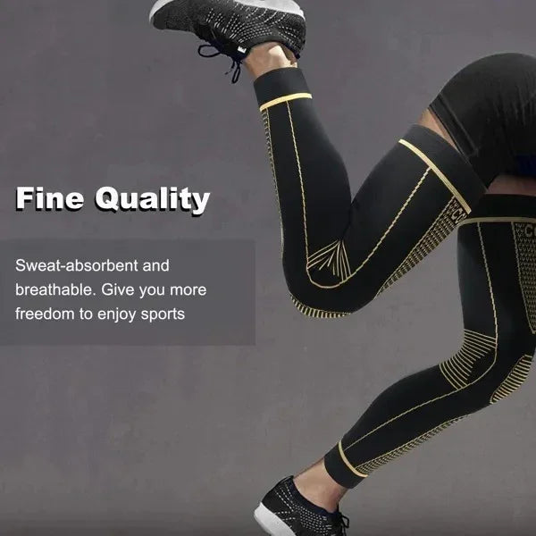 Copper Comfort Compression Knee Sleeves (2-Pack)