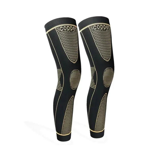 Copper Comfort Compression Knee Sleeves (2-Pack)